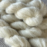 Fine Fluff Yarn - Natural