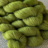 DK Yakity Yak Yarn - Lime Semi Solid