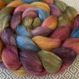 Merino Camel Silk Roving - Bountiful