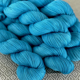 Simply Sock Yarn - Aqua Semi Solid