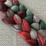 Merino Camel Silk Roving -  Holly