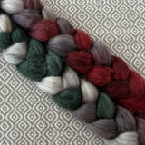 Merino Yak Silk Roving -  Holly