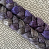 Yak Silk Roving - Violet