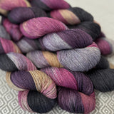 Yakity Yak Fingering Weight Yarn - August Birth Flower - Gladiolus