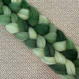 Sock Roving - Shades of Emerald