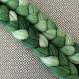 Glitter Roving - Shades of Emerald