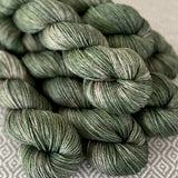 DK Yakity Yak Yarn - Shades of Emerald Variegated