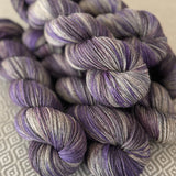 Yakity Yak Fingering Weight Yarn - February Birth Flower - Violet