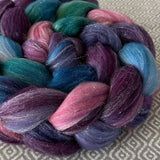 Glitter Roving - Hawaii - Silver