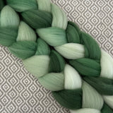Shaniko Wool Roving - Shades of Emerald