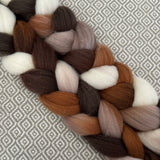 Shaniko Wool Roving - Cappuccino