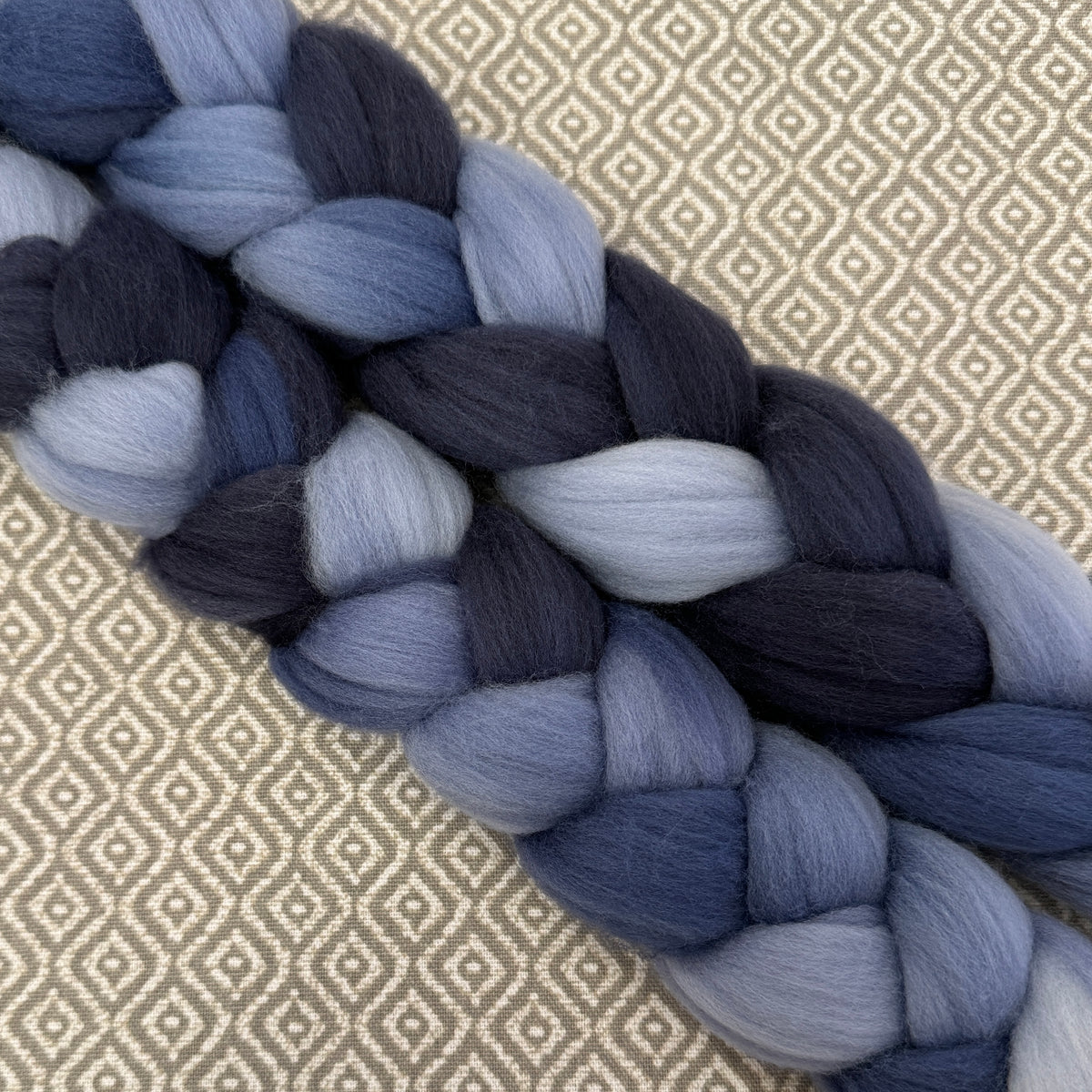 Shaniko Wool Roving - Shades of Denim – Greenwood Fiberworks