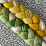 Merino Camel Silk Roving - Daisy