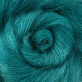 Fine Fluff Yarn - Turquoise Semi Solid