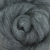 Fine Fluff Yarn - Steel Semi Solid