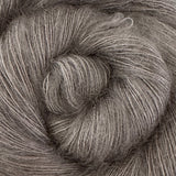 Fine Fluff Yarn - Taupe Semi Solid