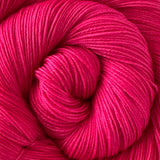 Simply Sock Yarn - Raspberry Semi Solid
