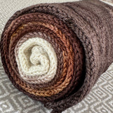 *Limited Edition* Gradient Sock Blanks - Fingering Weight - Cappuccinio
