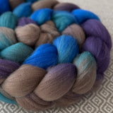 *Limited Edition* Polwarth Wool Roving  - Moody Blues