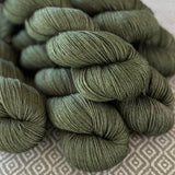Yakity Yak Fingering Weight Yarn - Sage Semi Solid