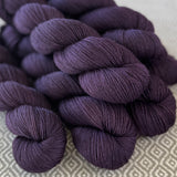 Yakity Yak Fingering Weight Yarn - Violet Semi Solid