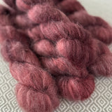 Fine Fluff Yarn - Garnet Semi Solid