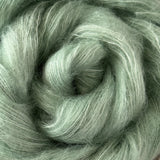 Fine Fluff Yarn - Mint Semi Solid