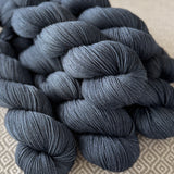 Yakity Yak Fingering Weight Yarn - Denim Semi Solid