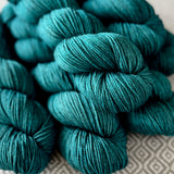 DK Yakity Yak Yarn - Turquoise Semi Solid