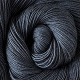 Yakity Yak Fingering Weight Yarn - Denim Semi Solid