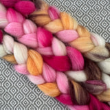 Sock Roving - Cherry Blossom