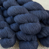 DK Yakity Yak Yarn - Navy Semi Solid
