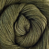 DK Yakity Yak Yarn - Olive Semi Solid