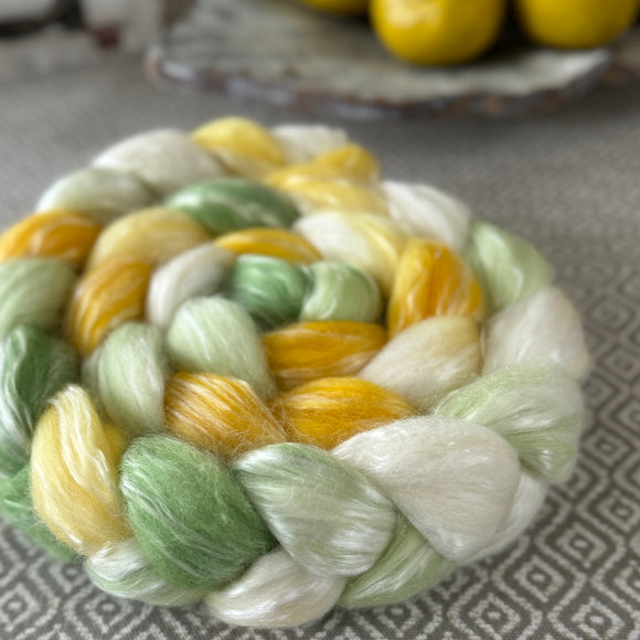 Merino Tencel Roving - Daisy