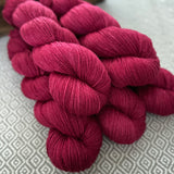 Indulgence Yarn - Magenta Semi-Solid