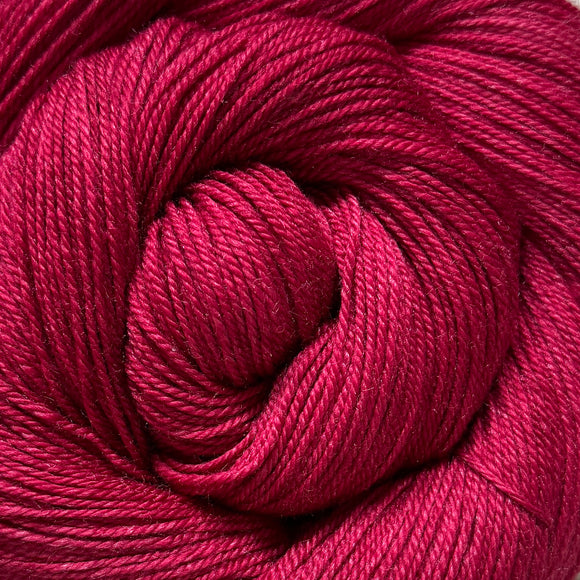 Indulgence Yarn - Magenta Semi-Solid