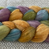 Polwarth Mulberry Silk Roving - Rivendell
