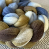 Rambouillet Wool Roving - Sandpiper