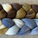 Rambouillet Wool Roving - Sandpiper