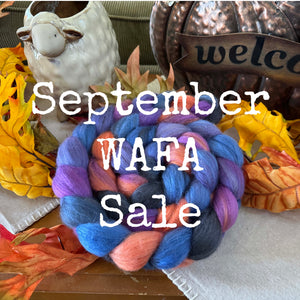 September WAFA Sale Invoice for Donna