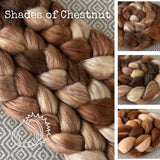 Pre-Order for Shades of Chestnut September - Fibers