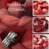 Pre-Order for the May "Shades of Crimson" Colorway - Fibers