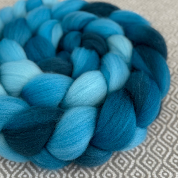 Polwarth Wool Roving - Shades of Turquoise