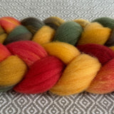 Polwarth Wool Roving - Sunflower