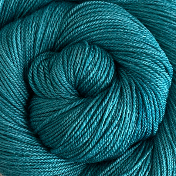 Indulgence Yarn - Turquoise Semi-Solid