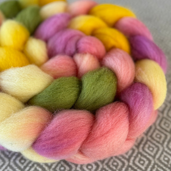 BFL Wool Roving - Daffodil