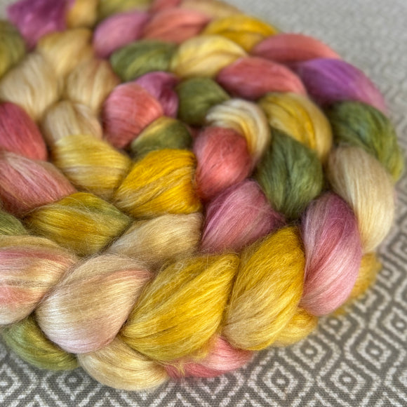 Camel Silk Roving - Daffodil