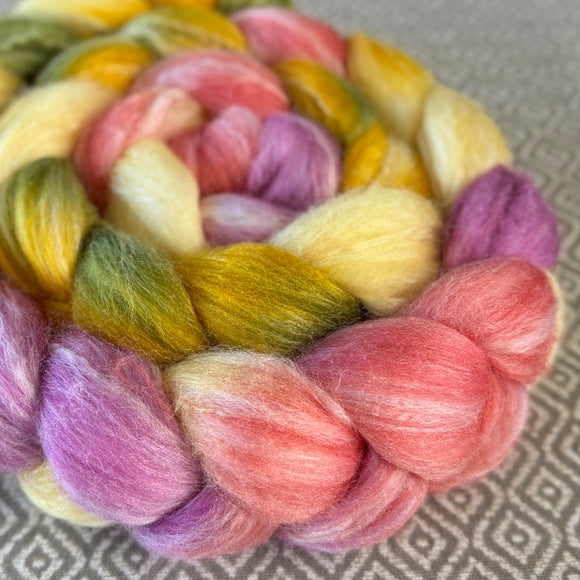 Merino Bamboo Silk Roving - Daffodil