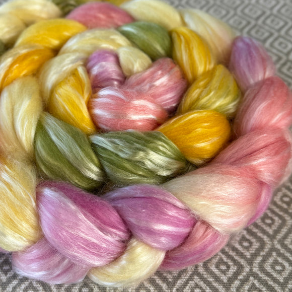 Merino Tencel Roving - Daffodil