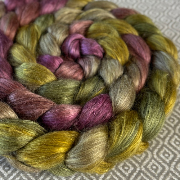 Yak Silk Roving - Daffodil